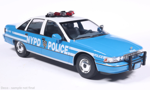 MCG 1:18 Diecast - 1991 Chevrolet Caprice, NYPD - MCG18024