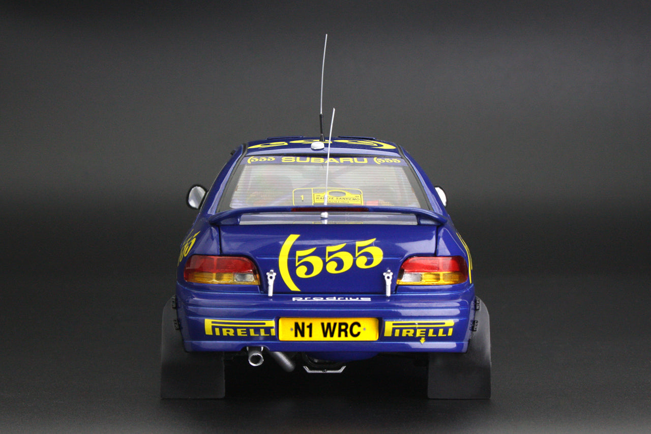 Sunstar 1/18 Subaru Impreza WRC 555 Winner Rallye Sanremo 1996 #1 Colin McRae - 5524