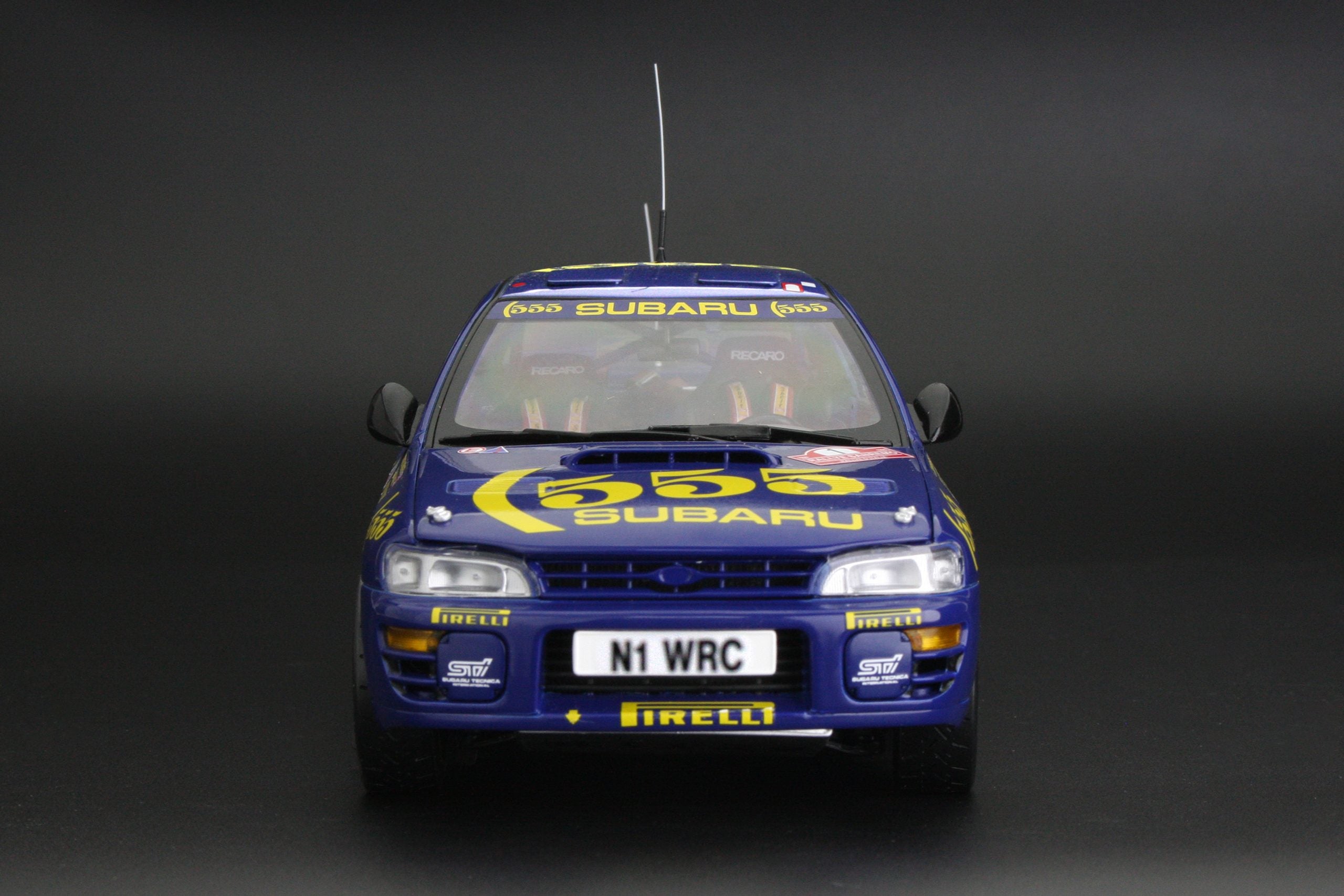 Sunstar 1/18 Subaru Impreza WRC 555 Winner Rallye Sanremo 1996 #1 Colin McRae - 5524