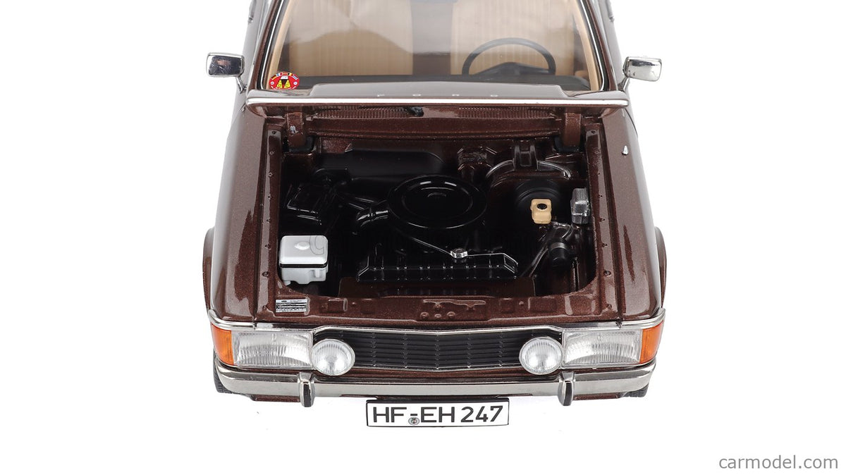 Touring Modelcars 1:18 Scale Diecast - 1975 Ford Granada Coupe Series 2, Brown Metallic - 18080001