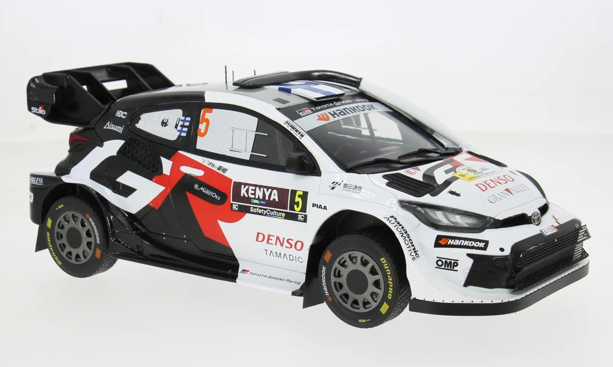 IXO 1:18 Diecast Model Car - Toyota GR Yaris Rally1, Safari Rallye Kenia, 2025, #5, S.Pajari/M.Salminen - IXO18RMC246.22