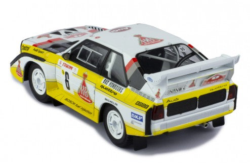 IXO 1:24 Scale Diecast Model Car - 1986 AUDI QUATTRO S1 N.6 RALLY MONTE CARLO