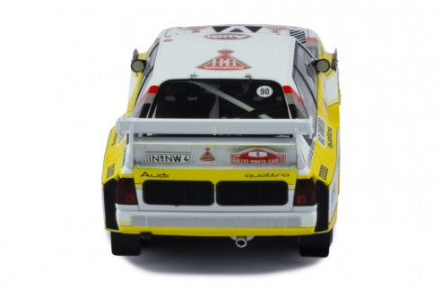 IXO 1:24 Scale Diecast Model Car - 1986 AUDI QUATTRO S1 N.6 RALLY MONTE CARLO