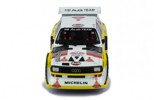 IXO 1:24 Scale Diecast Model Car - 1986 AUDI QUATTRO S1 N.6 RALLY MONTE CARLO