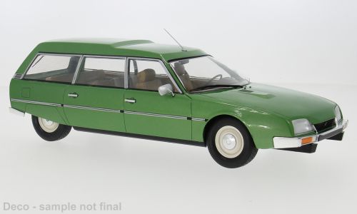 MCG 1:18 Scale Diecast Model Car - 1977 Citroen CX Break, Green - MCG18555