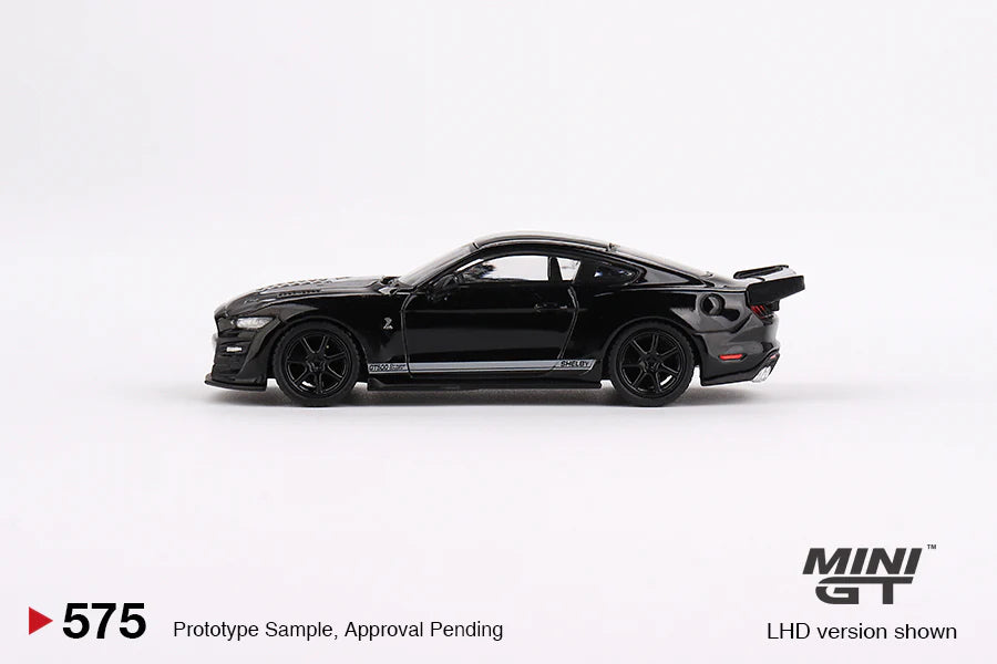 Mini GT 1:64 Diecast - Ford Mustang Shelby GT500 Dragon Snake Concept (LHD), Black - 575-L