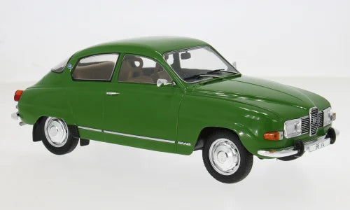 MCG 1:18 Diecast - 1970 Saab 96 V4, Green - MCG18655