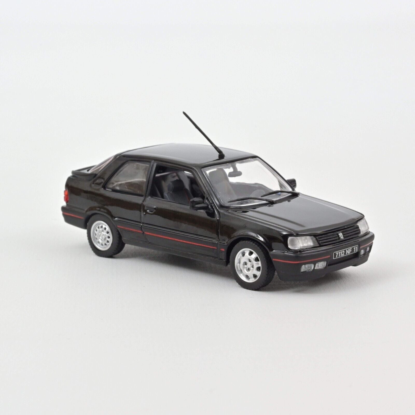 NoRev 1:43 Scale Diecast Model Car, 1987 Peugeot 309 GTi in Black