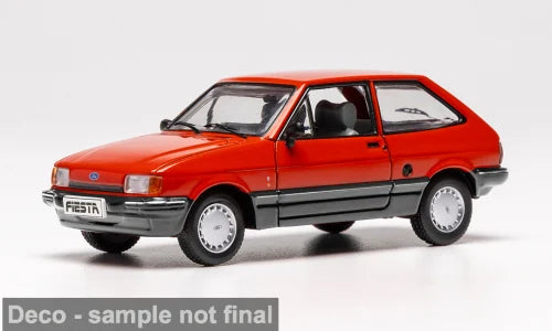 IXO 1:43 Scale Diecast - 1984 Ford Fiesta Mk 2, Red - IXOCLC636N.22