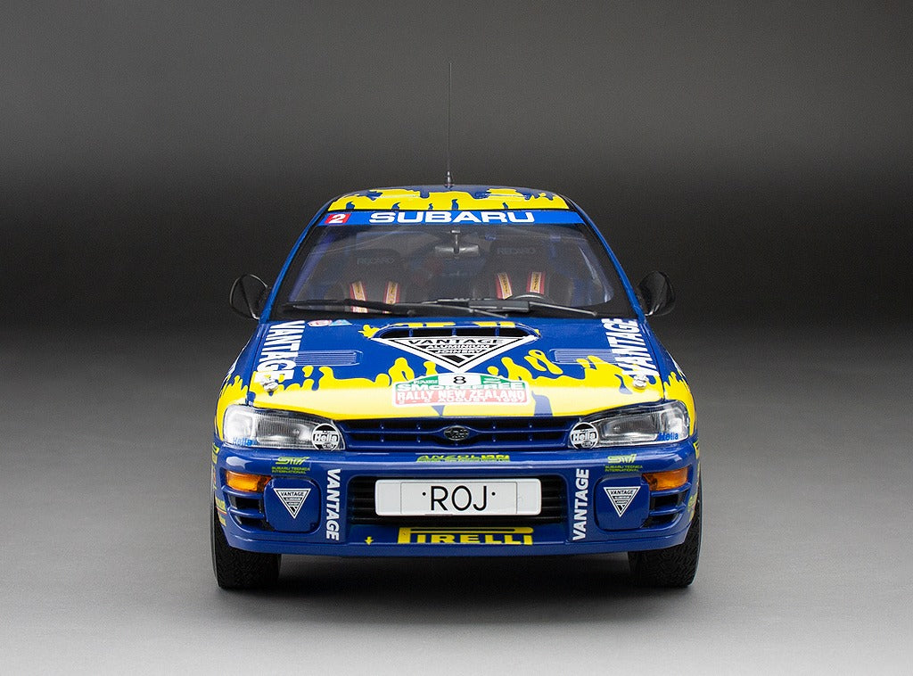 Sunstar 1:18 Subaru Impreza 555 - #8 P.Bourne/C.Vincent - Rally of New Zealand 1997 - 5528