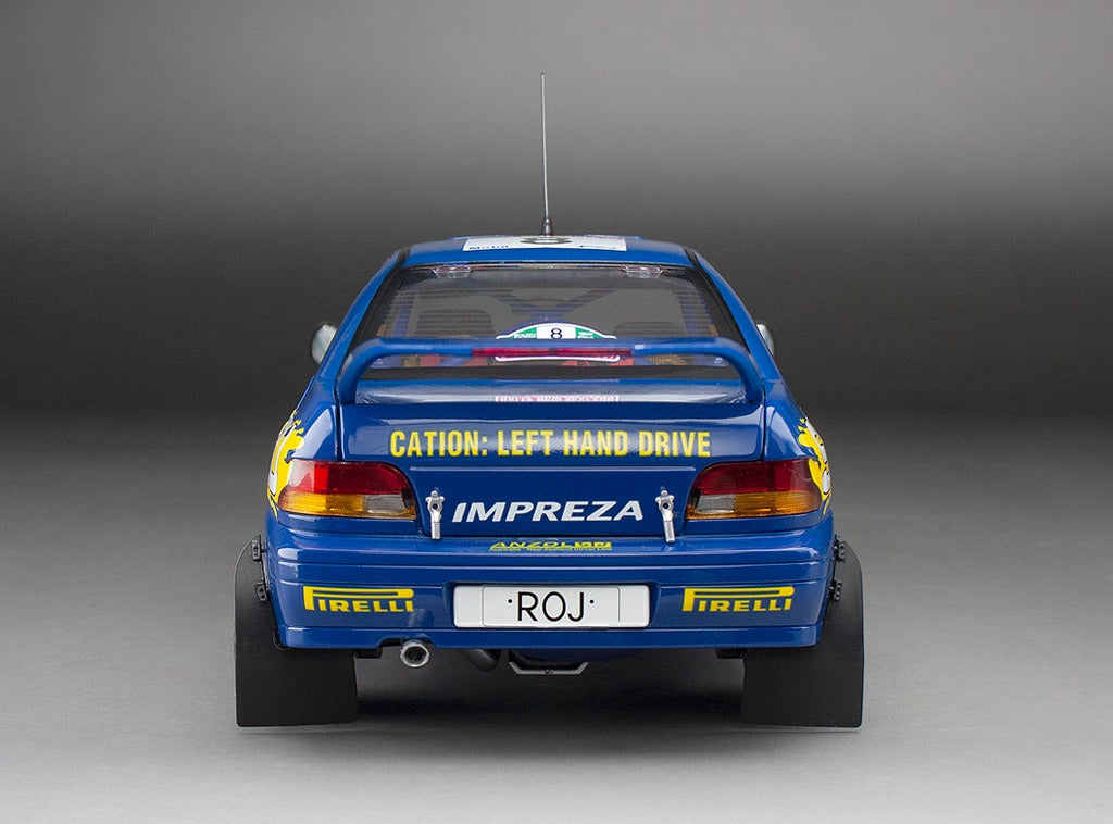 Sunstar 1:18 Subaru Impreza 555 - #8 P.Bourne/C.Vincent - Rally of New Zealand 1997 - 5528