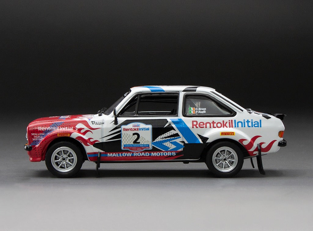 Vitesse 1:43 Ford Escort RS1800 - #2 C.Breen/P.Nagle - 2nd Rentokil Initial Killarney Historic Rally 2019(limited edition 999pcs)