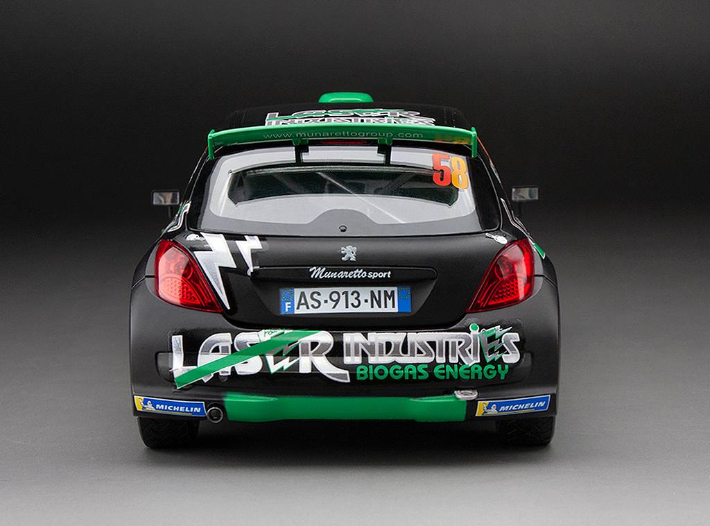 Sunstar 1:18 Peugeot 207 S2000 - #58 C.Breen /S.Marshall - Monza Rally Show 2013 (limited edition 999pcs)