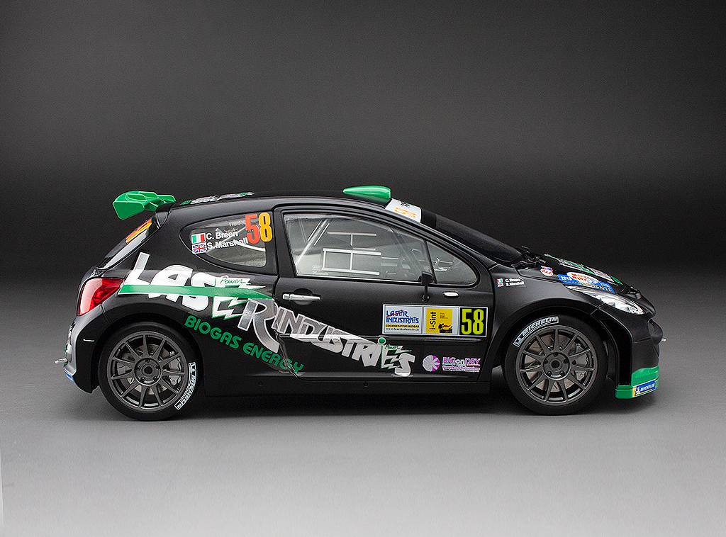 Sunstar 1:18 Peugeot 207 S2000 - #58 C.Breen /S.Marshall - Monza Rally Show 2013 (limited edition 999pcs)