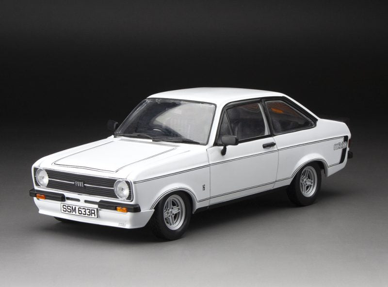 SUNSTAR 1:18 Scale Ford Escort Mk2 Mexico in White (RHD)