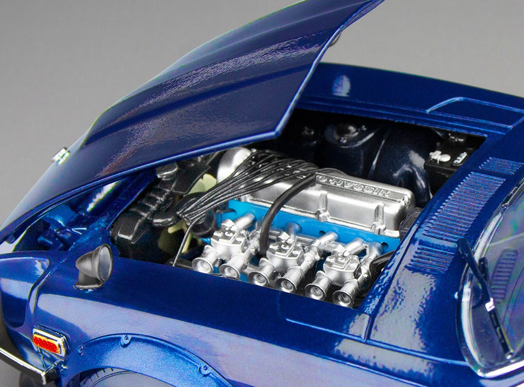 Sunstar 1:18 - 1972 Datsun Fairlady Z (S30) RHD - Midnight Blue - 3515R