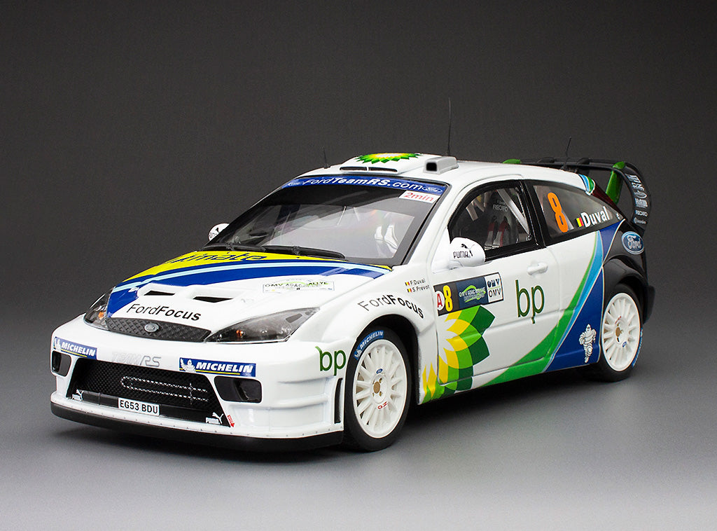SunStar 1:18 Ford Focus RS WRC '04-#8 F.Duval/S.Prévot - 2nd Rally Deutschland 2004 (limited edition 999pcs) - 3881