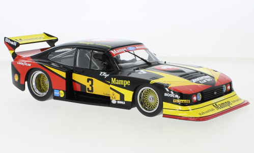 MCG 1:18 Diecast - Ford Capri Turbo Gr.5, DRM, Norisring, 1979, Zakspeed Racing, Mampe, #3 - MCG18800R