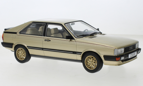 MCG 1:18 Scale Diecast Model Car - 1980 Audi Coupe GT, Beige - MCG18414MCW