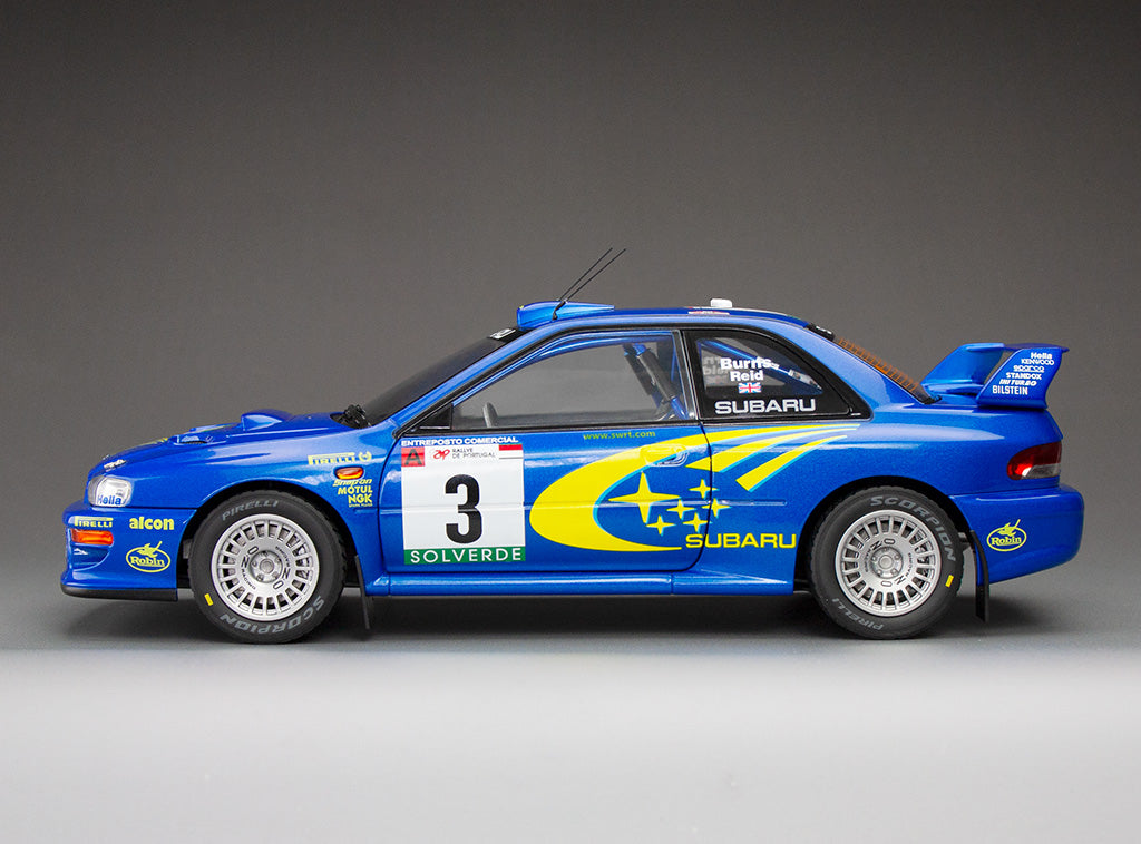 Sunstar 1:18, 5751 Subaru Impreza S6 WRC ‘00 #3 R. Burns / R.Reid - Winner TAP Rallye de Portugal 2000