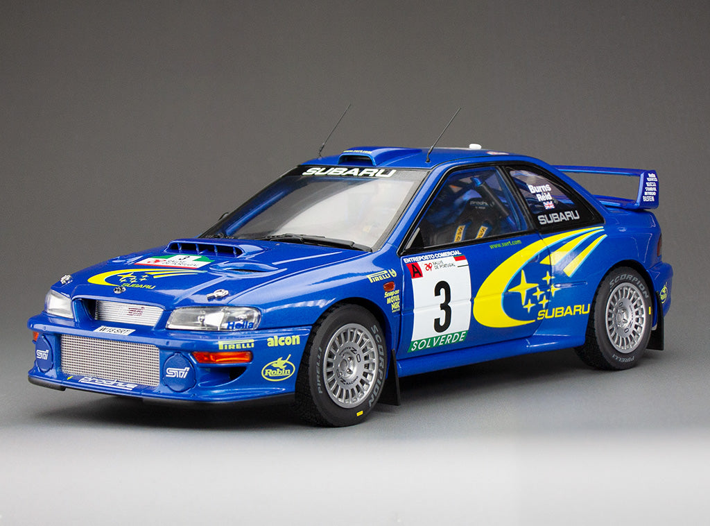 Sunstar 1:18, 5751 Subaru Impreza S6 WRC ‘00 #3 R. Burns / R.Reid - Winner TAP Rallye de Portugal 2000