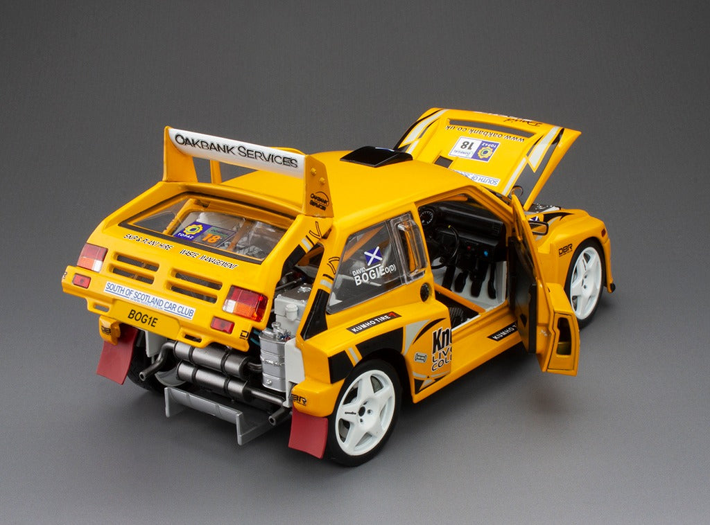 Sunstar Diecast - 1:18 MG Metro 6R4  - #18 D.Bogie/E.Sherry - Topaz Donegal International rally 2010  (limited edition 999pcs) - 5547