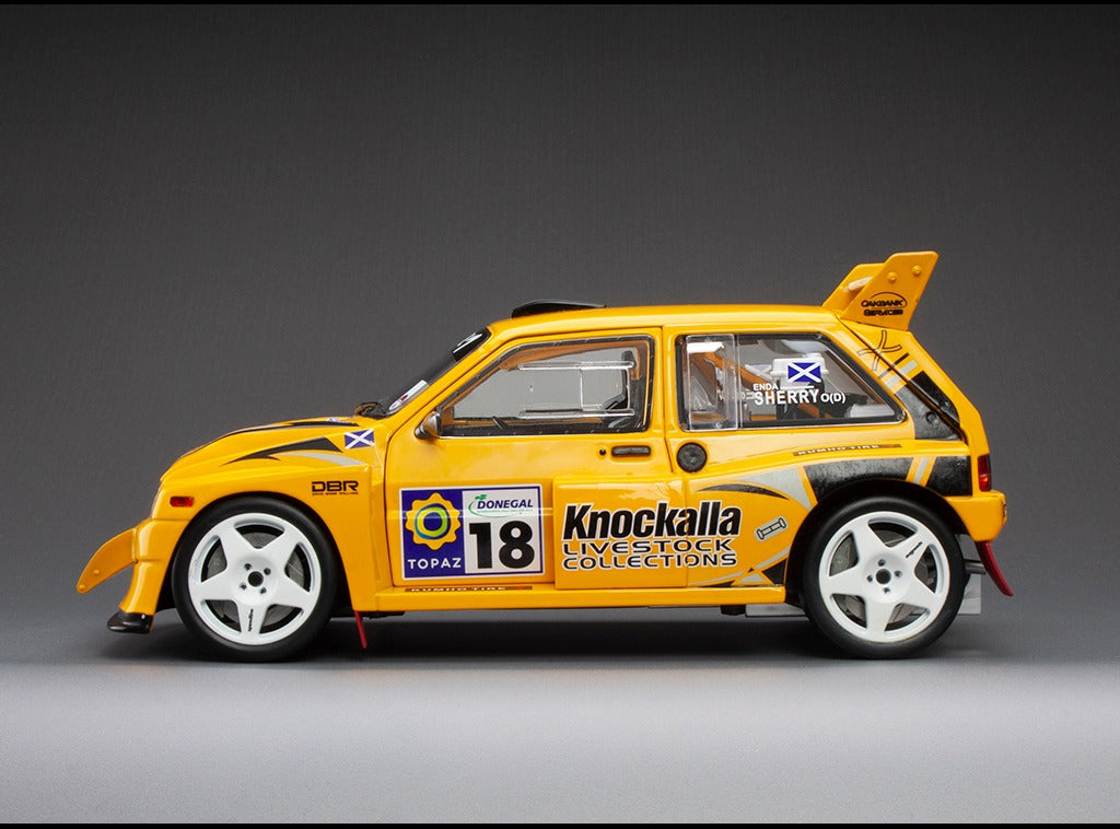 Sunstar Diecast - 1:18 MG Metro 6R4  - #18 D.Bogie/E.Sherry - Topaz Donegal International rally 2010  (limited edition 999pcs) - 5547