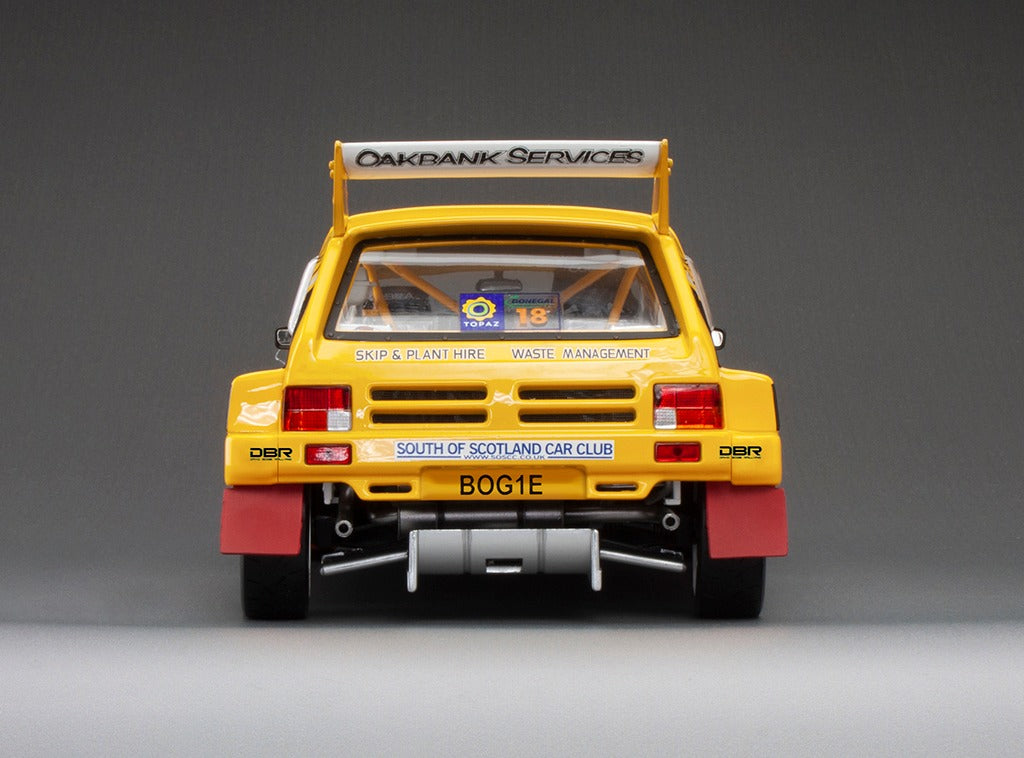 Sunstar Diecast - 1:18 MG Metro 6R4  - #18 D.Bogie/E.Sherry - Topaz Donegal International rally 2010  (limited edition 999pcs) - 5547