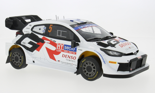 IXO 1:18 Diecast Model Car - Toyota GR Yaris Rally1 Hybrid, Rally WM, Rally Finland, 2024, #5, S.Pajari/E.Mälkönen - IXO18RMC217.22
