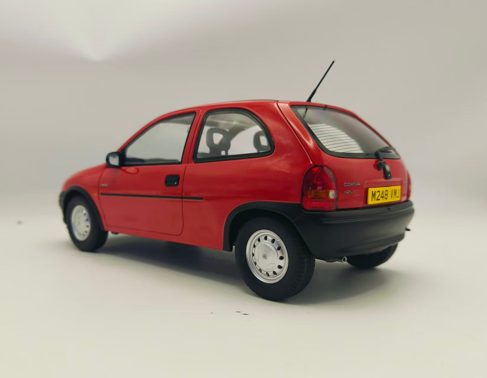 MCG 1:18 Scale Diecast - 1993 Vauxhall Corsa Merit (UK Exclusive RHD), Red - MCG18845