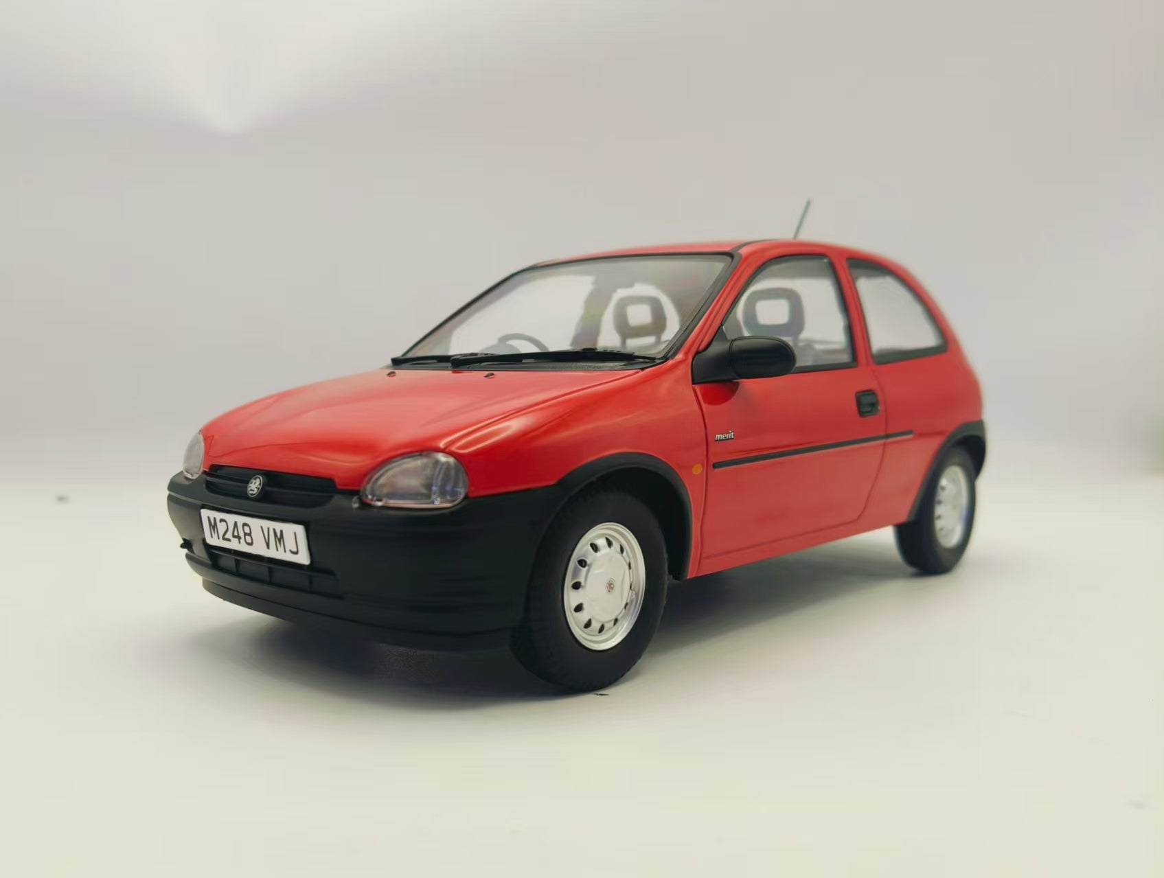 MCG 1:18 Scale Diecast - 1993 Vauxhall Corsa Merit (UK Exclusive RHD), Red - MCG18845