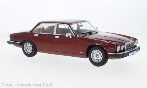 MCG 1:18 Scale Diecast - 1979 Jaguar XJ Series III, Dark Red - MCG18176