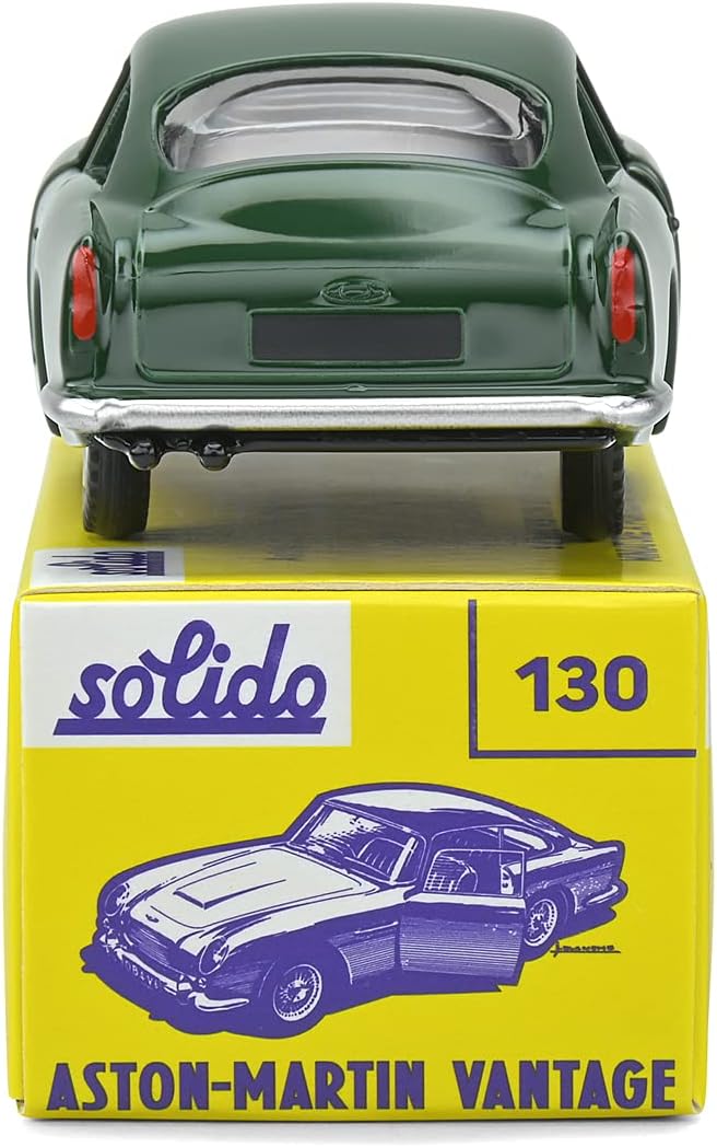 1:43 Aston Martin DB5 Vantage Club Solido Vintage Packaging by Solido in Green