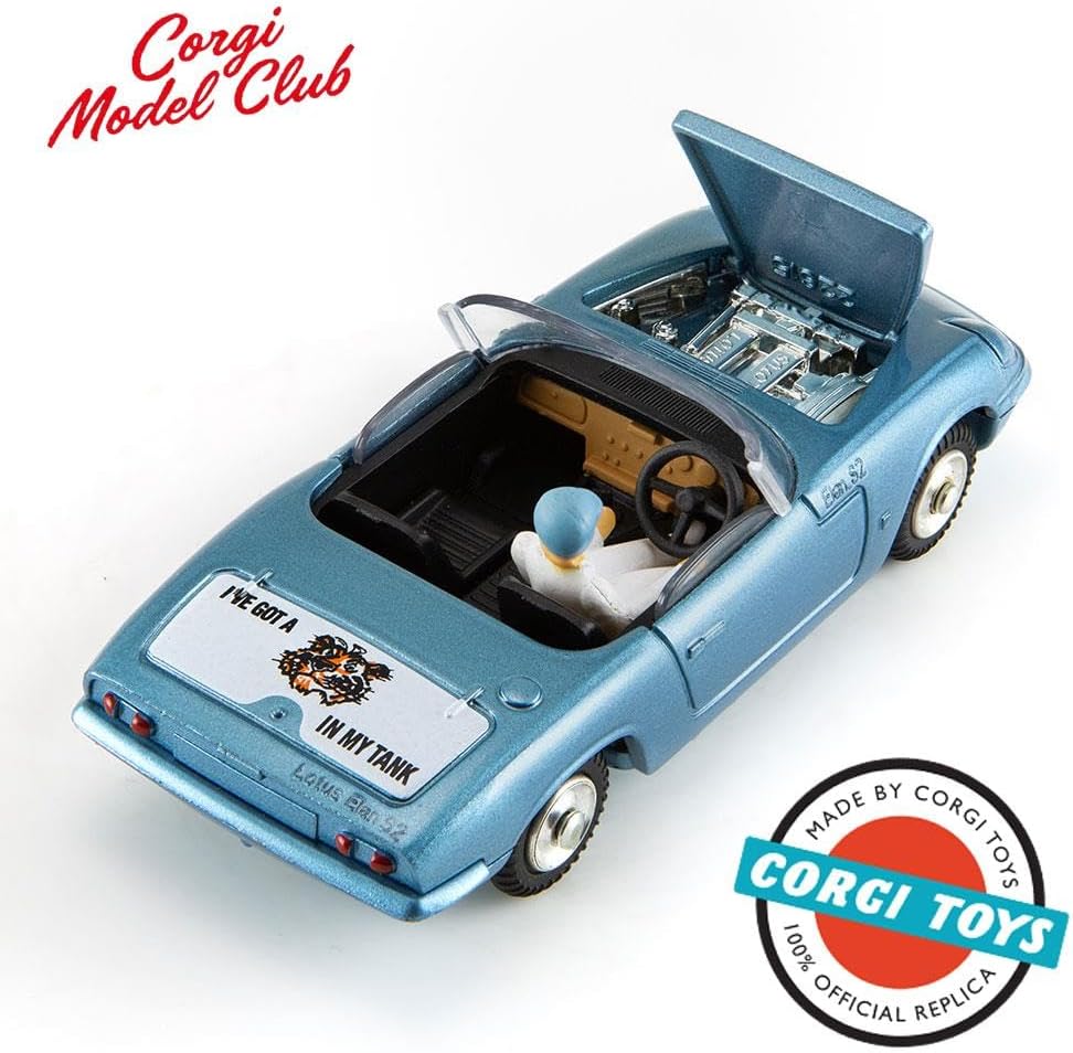 Corgi Model Club 1:43 - Lotus Elan S2 Sports Car, Blue - 318