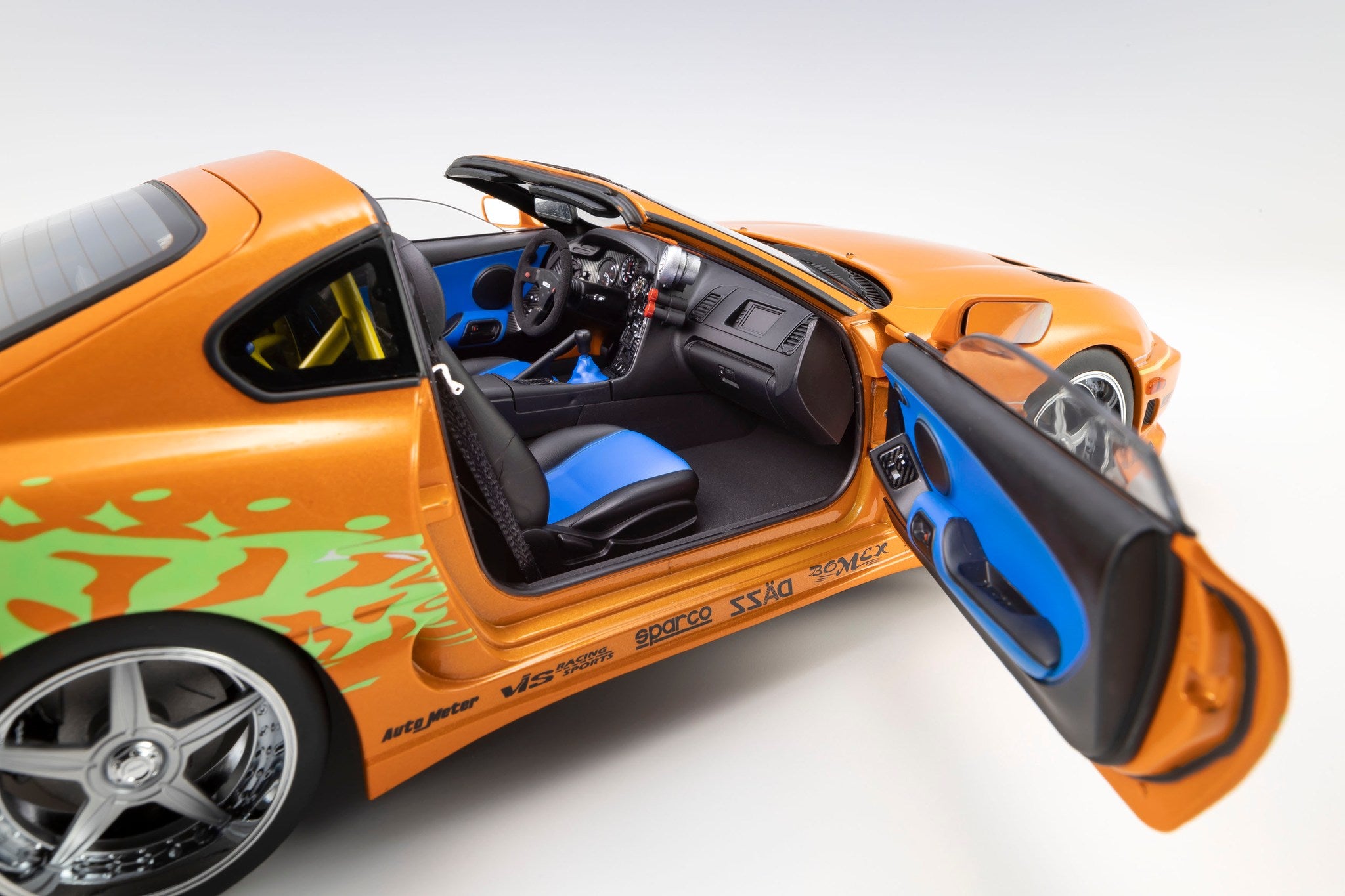 Kyosho Diecast - 1:18 Toyota Supra Turbo Fast & Furious Orange Pearl -