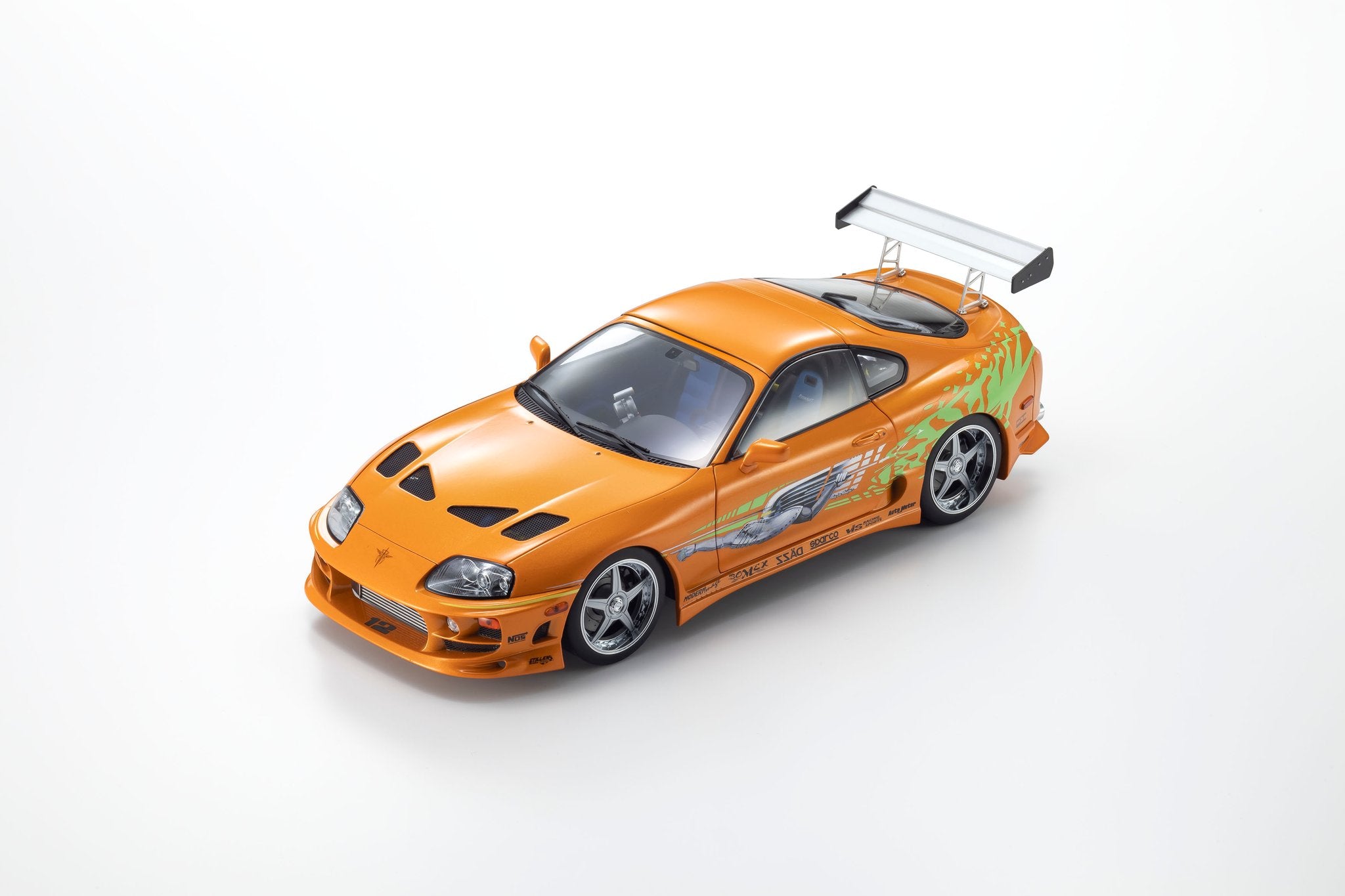 ミニカー Kyosho 1/18 Die Cast Car Series Kyosho Diecast - 1:18 Toyota Supra Turbo Fast & Furious Orange Pearl -