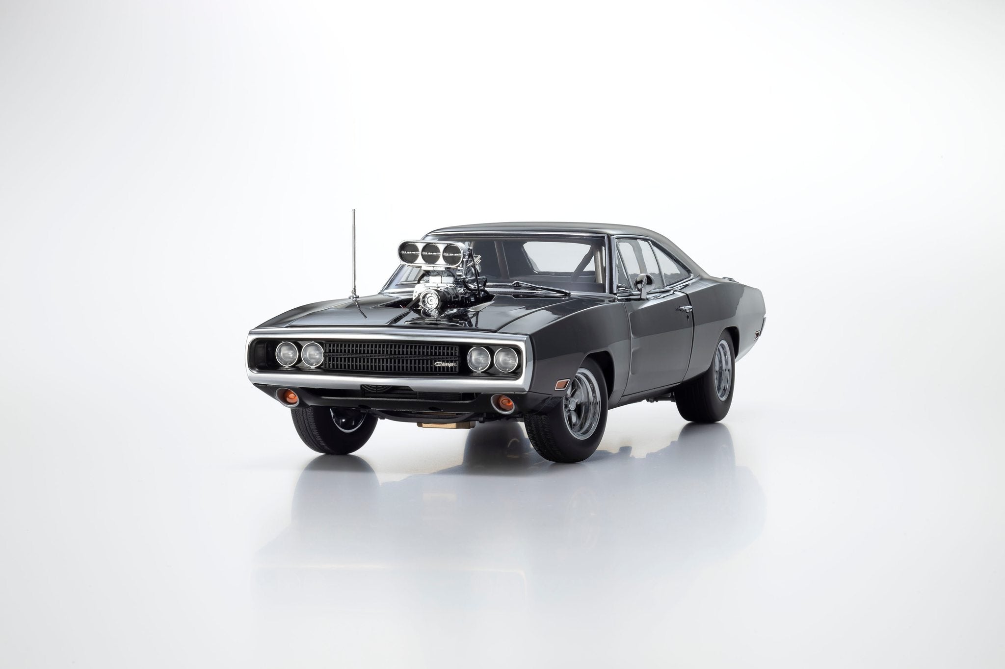 Kyosho Diecast - 1:18 Dodge Charger R/T 1970 Fast & Furious - Black - KS08974FF