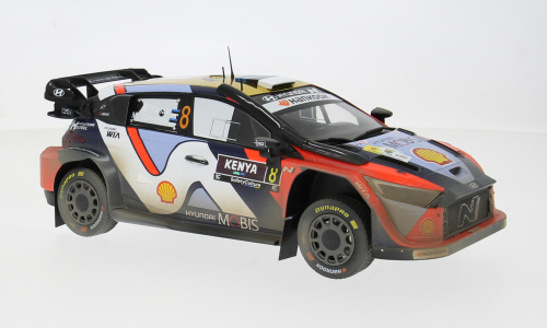 IXO 1:18 Diecast - Hyundai i20 N Rally1, Safari Rally Kenya, 2025, #8, O.Tänak/M.Järveoja - IXO18RMC247A.22