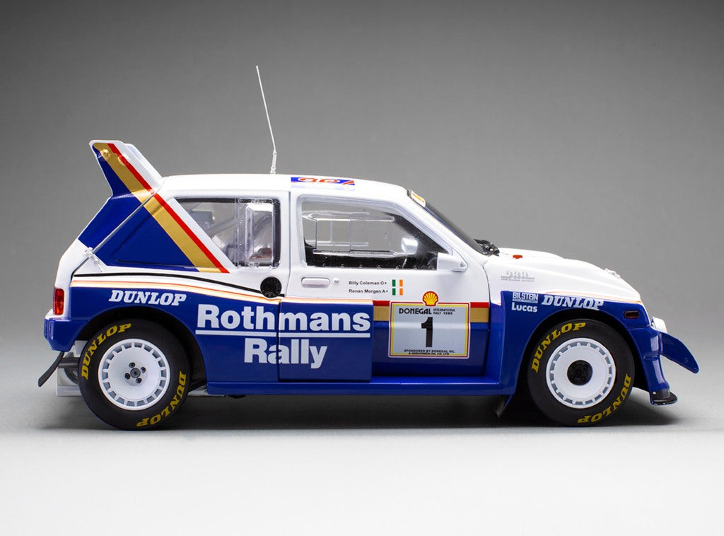 Sunstar 1:18 MG Metro 6R4 - #1 B. Coleman/ R. Morgan - Winner Donegal International Rally 1986 (limited edition 999pcs) - 5550