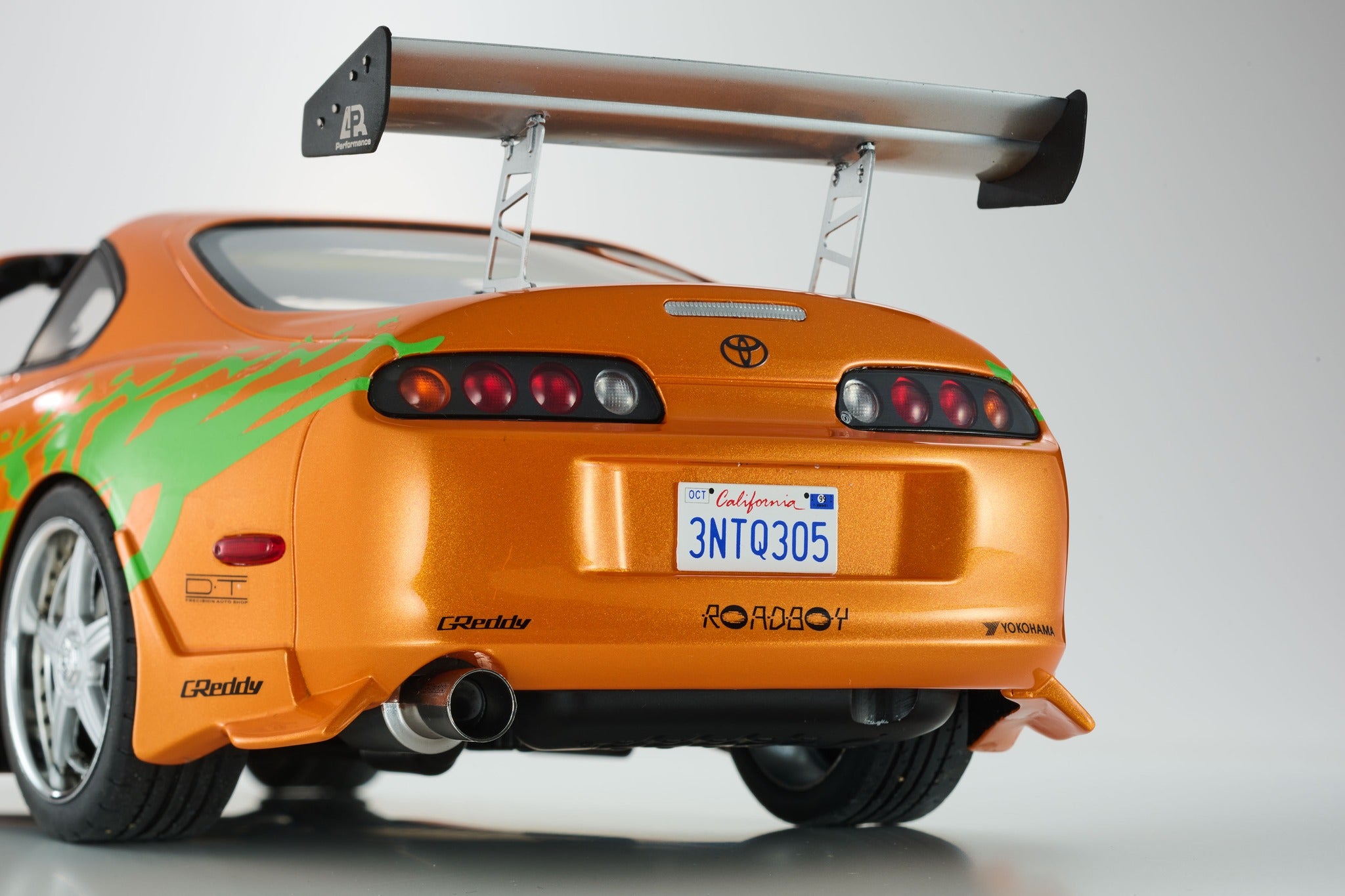 Kyosho Resin - 1:12 Toyota Supra Turbo "Fast & Furious" Orange - KSR12009A