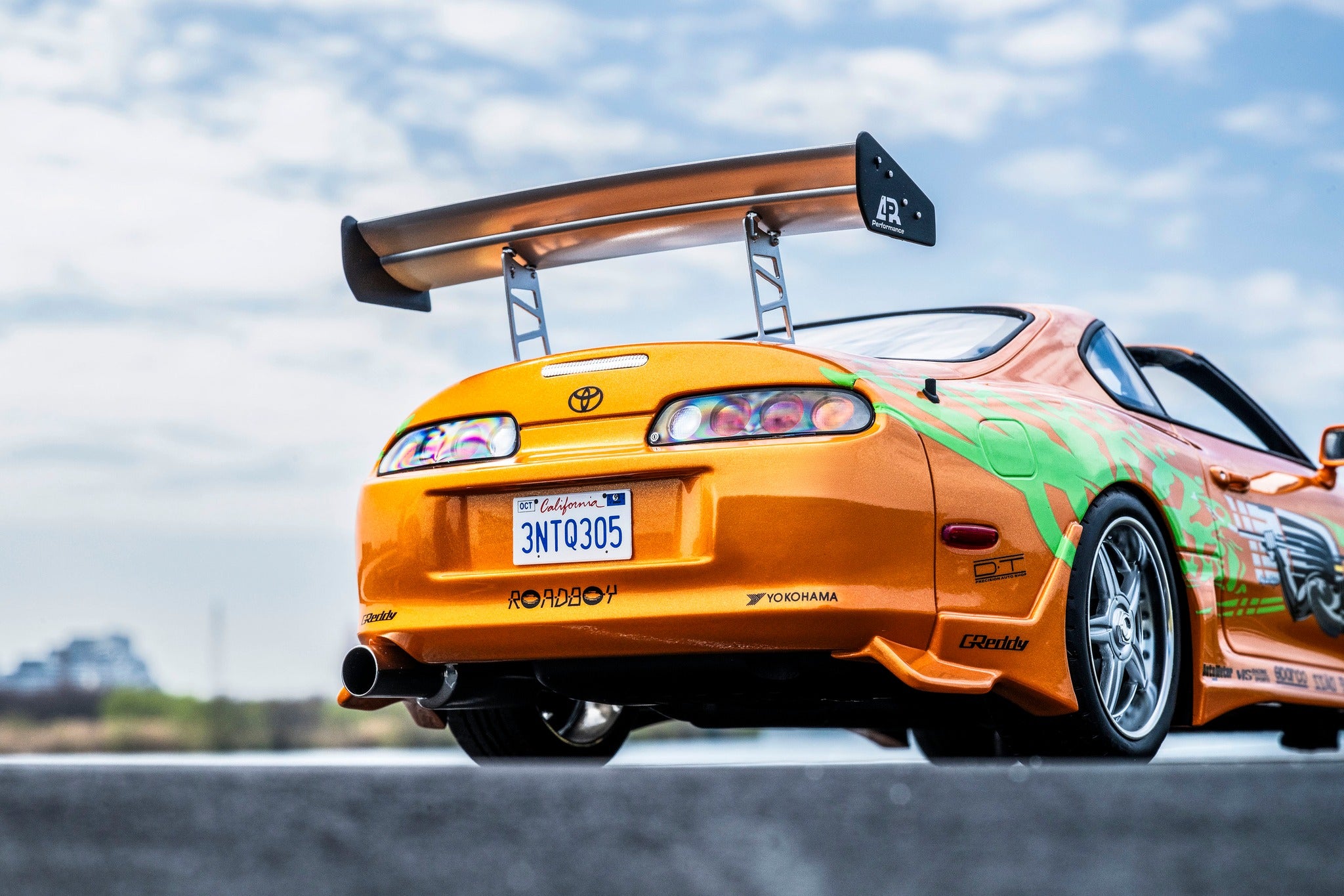 Kyosho Resin - 1:12 Toyota Supra Turbo "Fast & Furious" Orange - KSR12009A