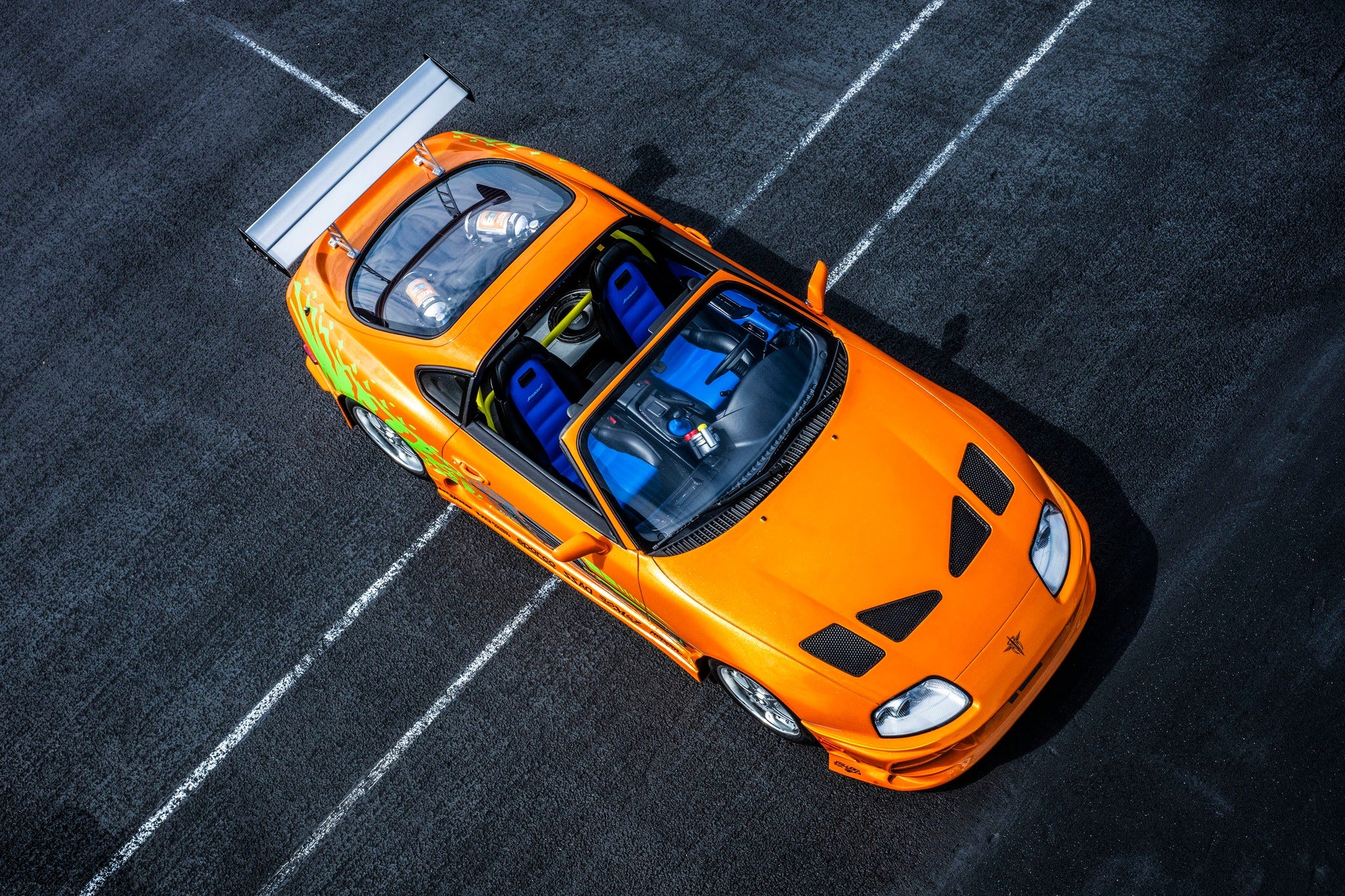 Kyosho Resin - 1:12 Toyota Supra Turbo "Fast & Furious" Orange - KSR12009A