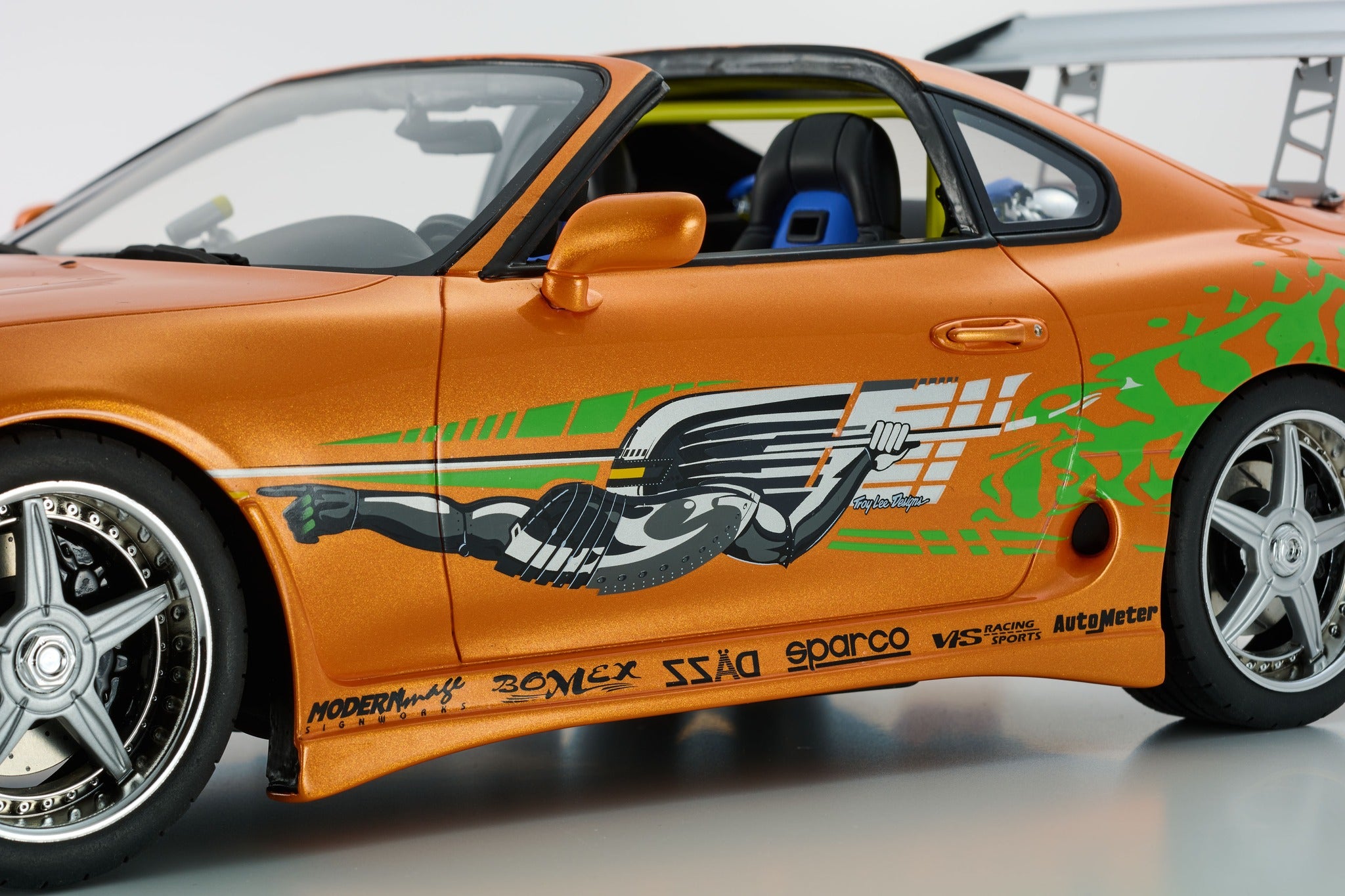 Kyosho Resin - 1:12 Toyota Supra Turbo "Fast & Furious" Orange - KSR12009A