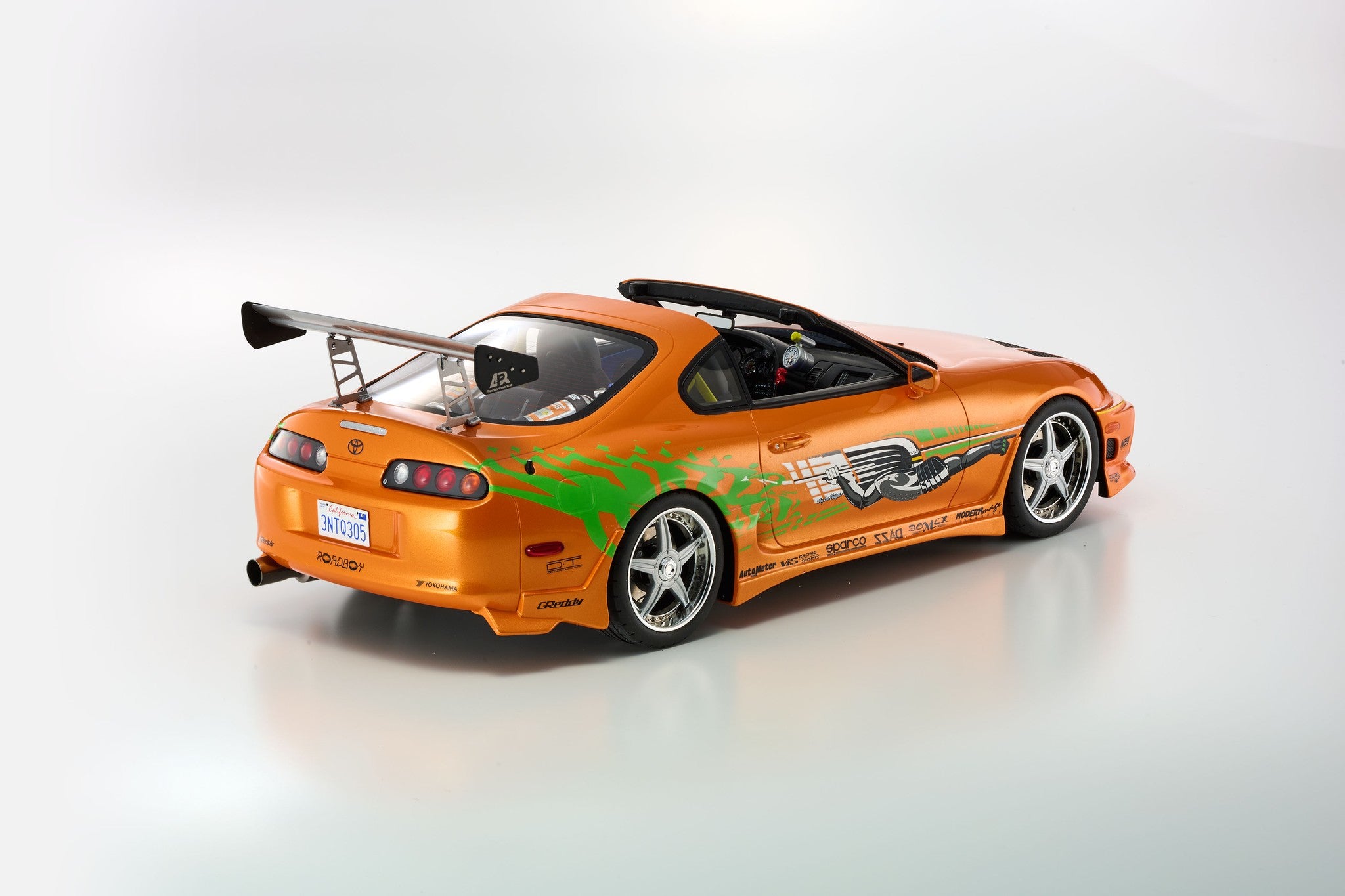 Kyosho Resin - 1:12 Toyota Supra Turbo "Fast & Furious" Orange - KSR12009A