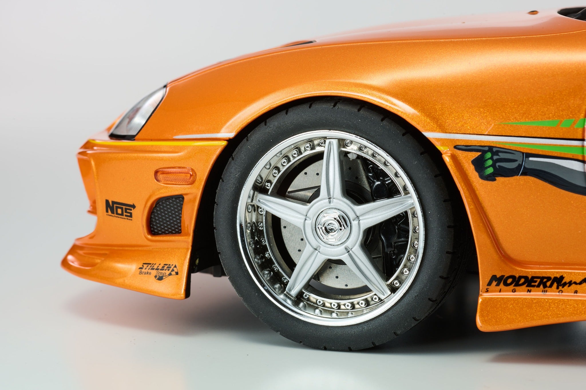 Kyosho Resin - 1:12 Toyota Supra Turbo "Fast & Furious" Orange - KSR12009A