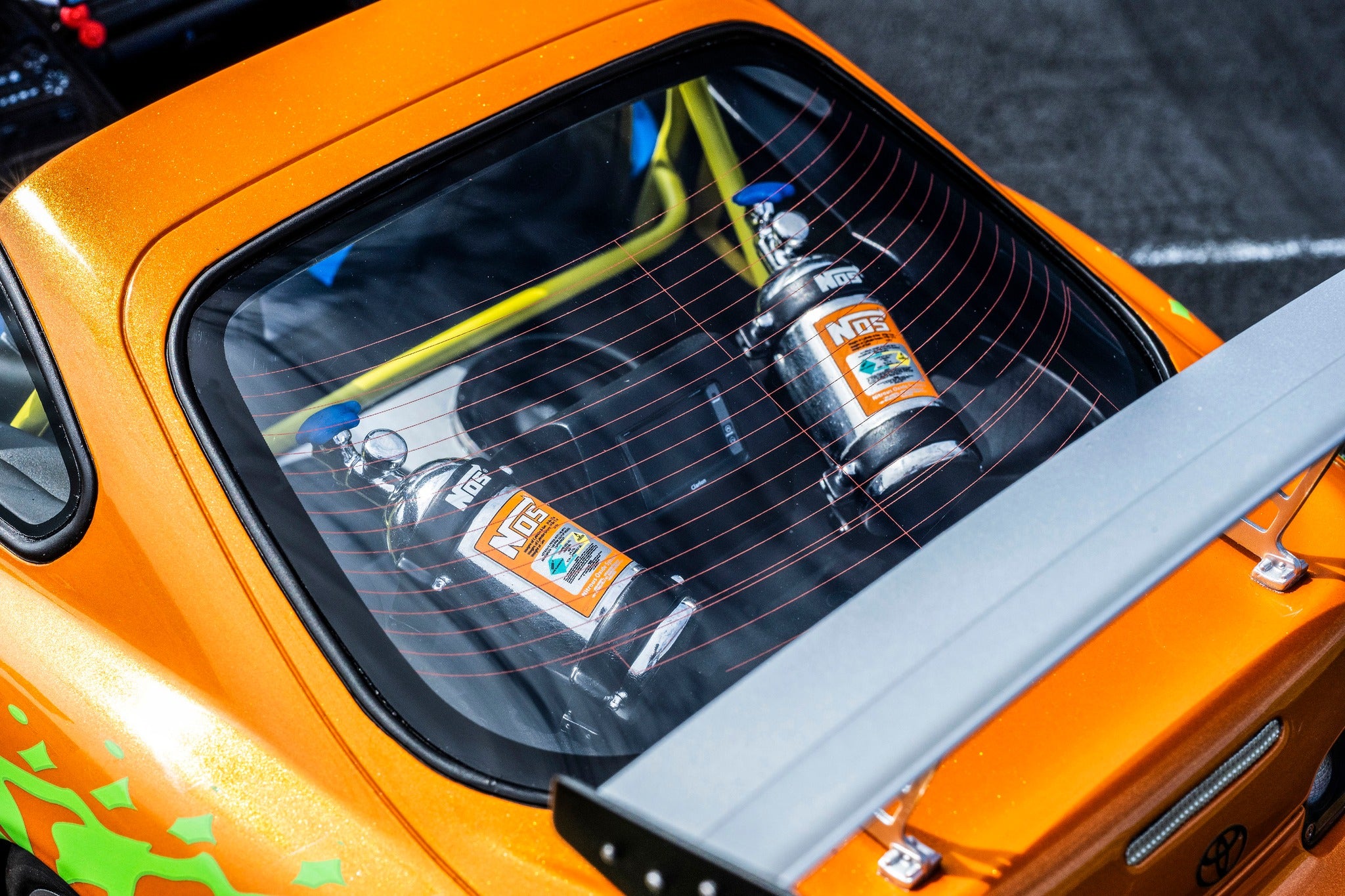 Kyosho Resin - 1:12 Toyota Supra Turbo "Fast & Furious" Orange - KSR12009A