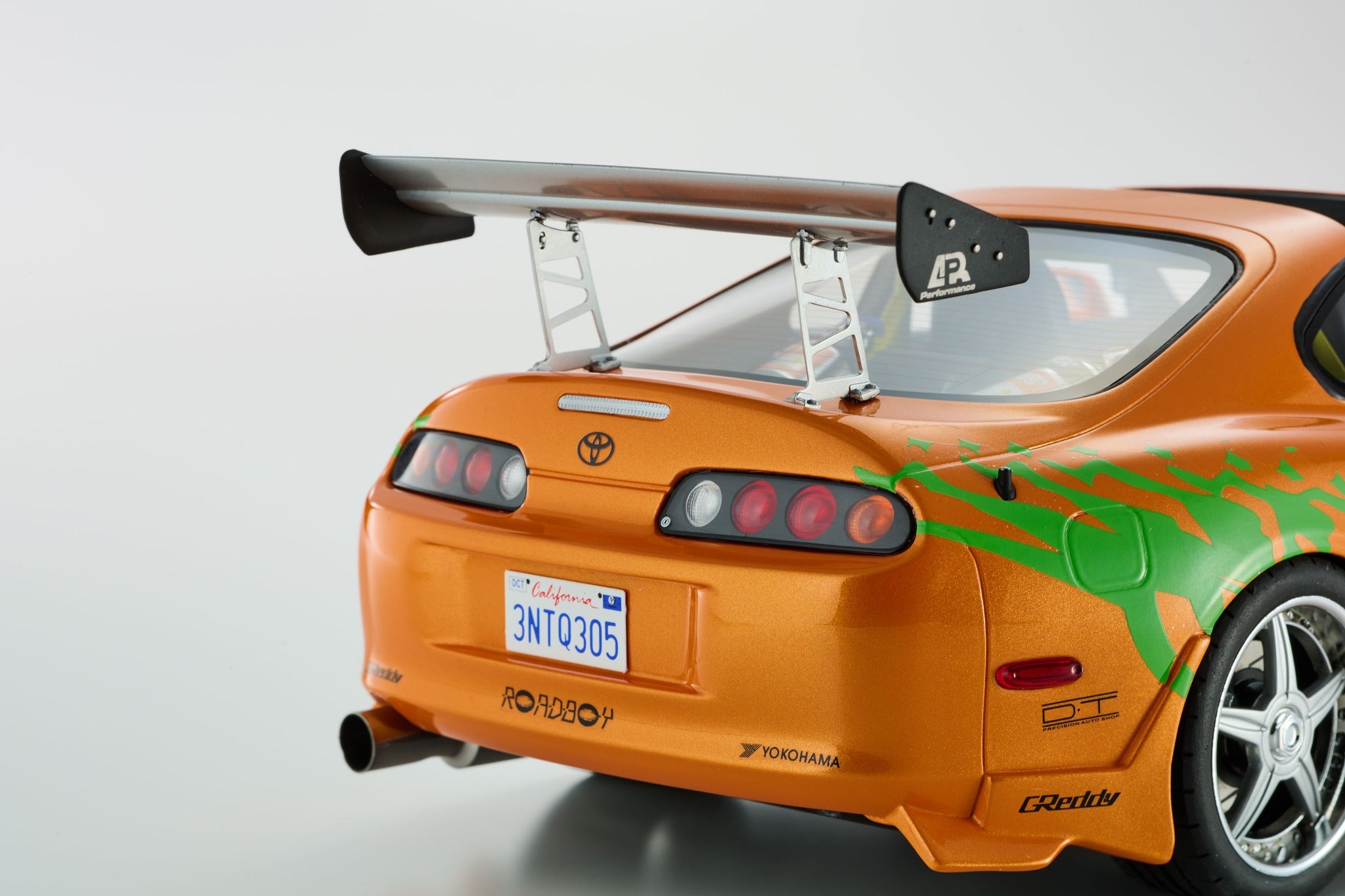Kyosho Resin - 1:12 Toyota Supra Turbo "Fast & Furious" Orange - KSR12009A