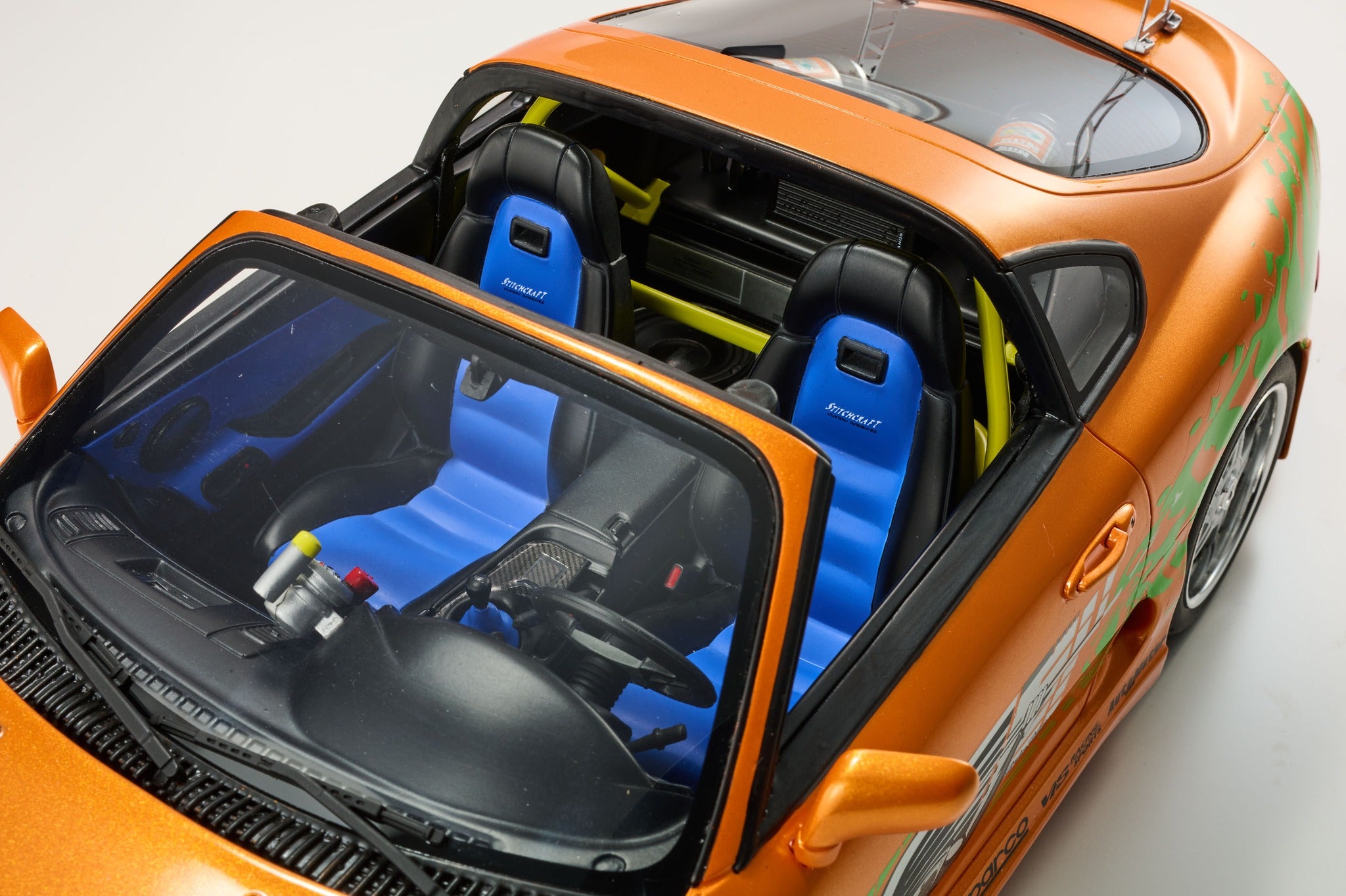 Kyosho Resin - 1:12 Toyota Supra Turbo "Fast & Furious" Orange - KSR12009A