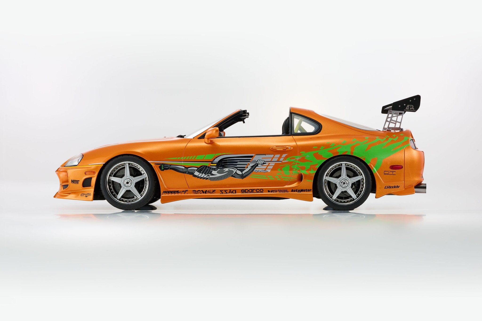 Kyosho Resin - 1:12 Toyota Supra Turbo "Fast & Furious" Orange - KSR12009A
