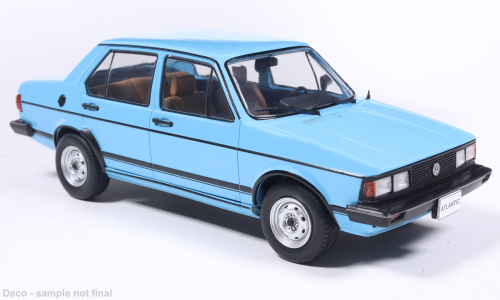 Whitebox 1:24 Scale Diecast - 1979 Volkswagen VW Jetta I, Blue - WB124278